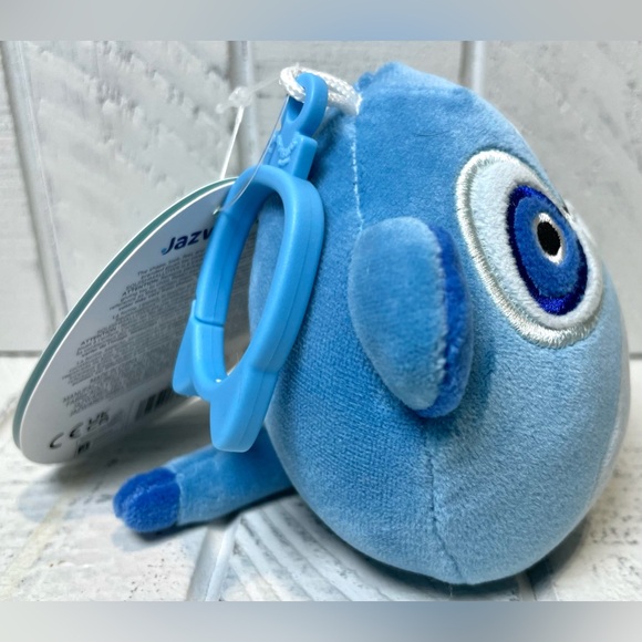 Squishmallow Clip 3.5” Rolf The Blue Lemur Soft Animal Plush Keychain NWT - Picture 7 of 8